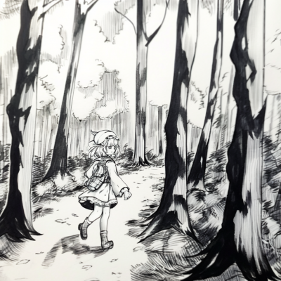 Leprechaun in the Forest