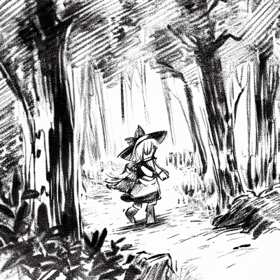 Leprechaun in the Forest
