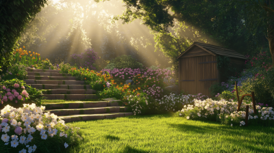 Enchanting Domestic Garden