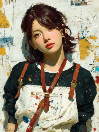 Stunning Portrait of a Young Woman
