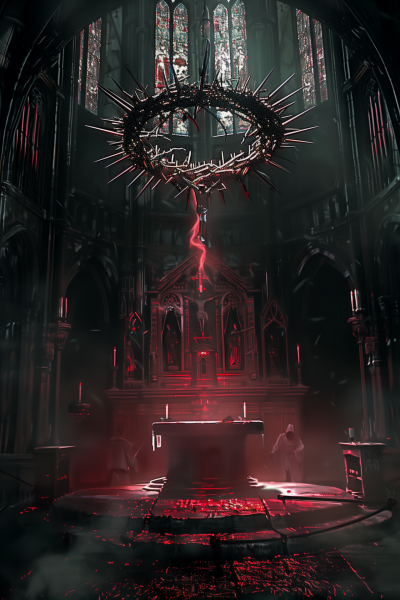 Solemn Cathedral Interior