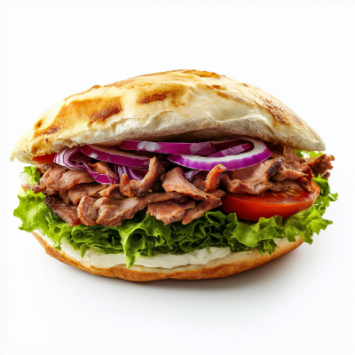 Delicious Doner Kebab Sandwich