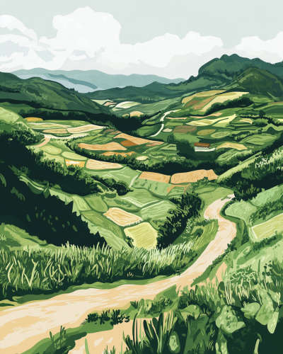 Taiwan Landscape Vector