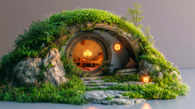 Hobbit House Entrance