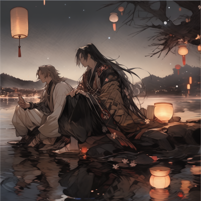 Nighttime Lanterns