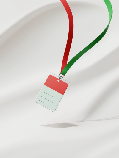 Stylized Event Lanyard
