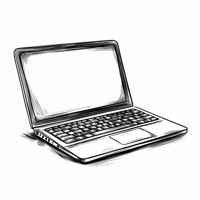 Laptop Illustration