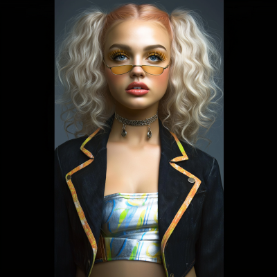 Colorful Barbiecore Expression