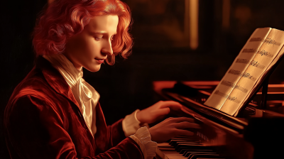 Red Hair Pianist