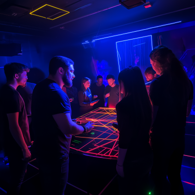 Corporate Team Building at Laser Game