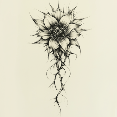 Edelweiss Flower Tattoo