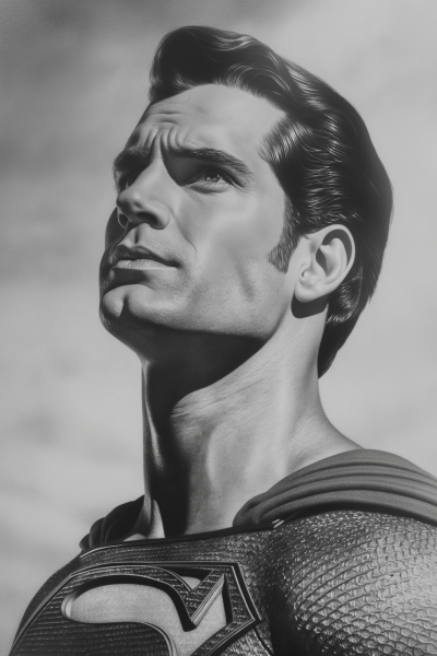 Superman Portrait