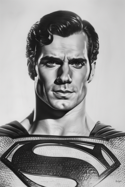 Superman Portrait