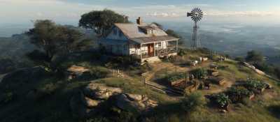 Cozy Hilltop Farm