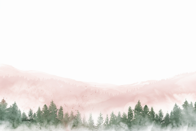 Nihonga Watercolor Card