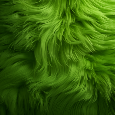 Grinch Hair Texture