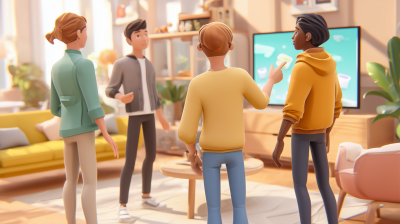Avatars in a Living Room