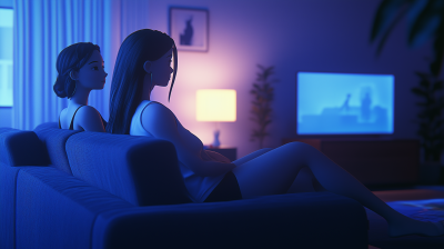 Two Female Characters