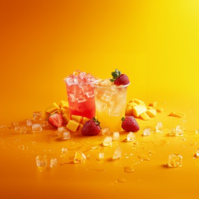 Colorful Lemonade Drinks
