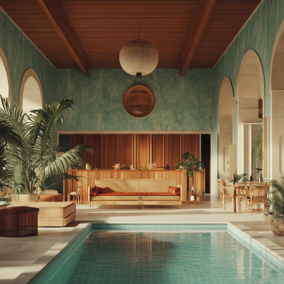 Upscale Wellness Retreat Concept