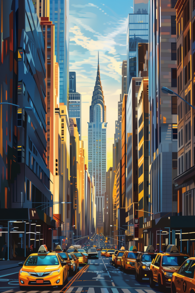 Early Morning in New York