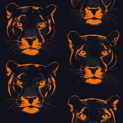 Panther Pattern Design