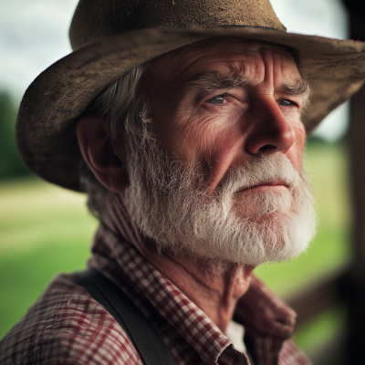 Gritty Farmer Portrait