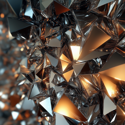 Fractal Metal Shards