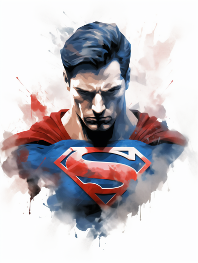 Superman Minimalist Logo