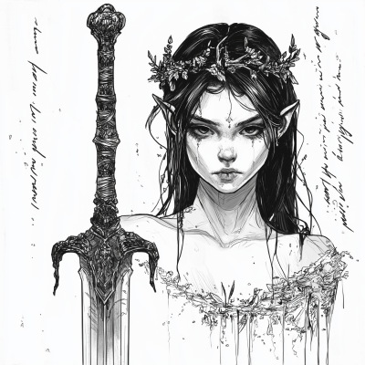 Melancholic Nymph