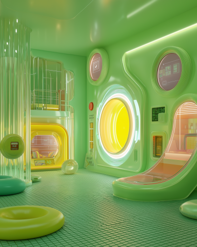 Futuristic Playroom