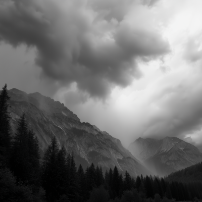 Stormy Mountains