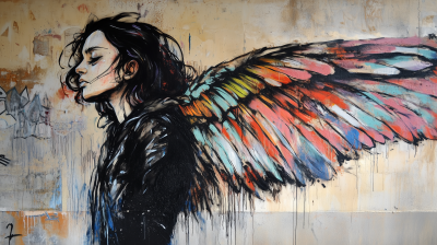 Colorful Androgynous Wall Art