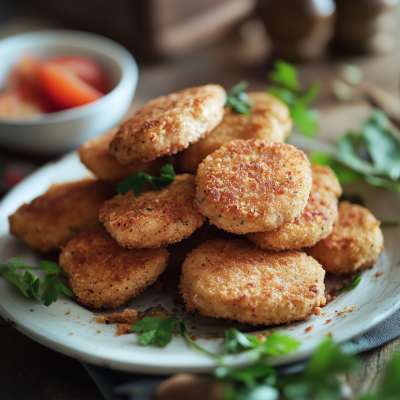 Homemade Vegan Chicken Nuggets