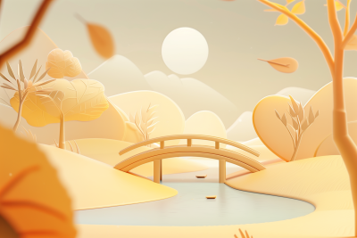 Dreamlike Nature Scene