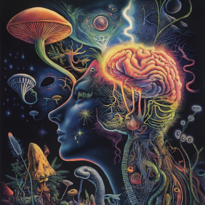 Psychedelics Rewiring Brain