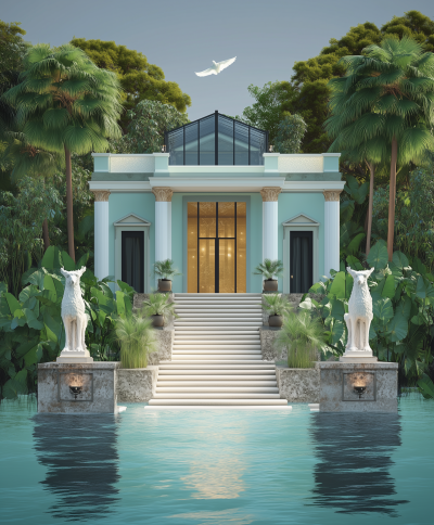 Majestic Tropical Architecture