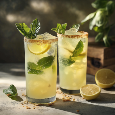 Non-Alcoholic Mojito Lemonade