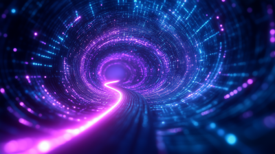 Abstract Technology Background