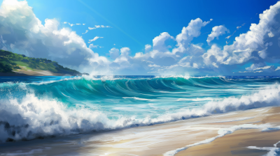 Sunny Beach Waves