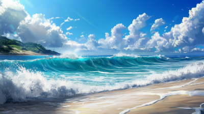 Sunny Beach Waves
