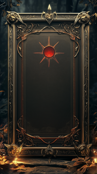 Tarot Card Frame