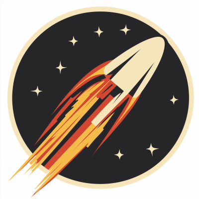Retro Comet Logo
