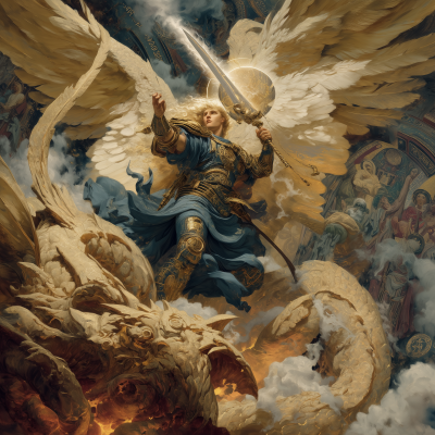 Radiant Male Archangel
