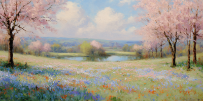 Serene Spring Landscape