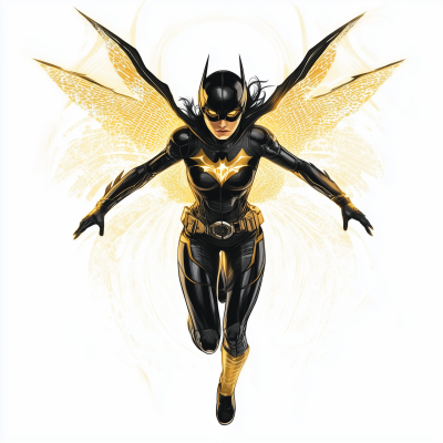 Flying Superhero
