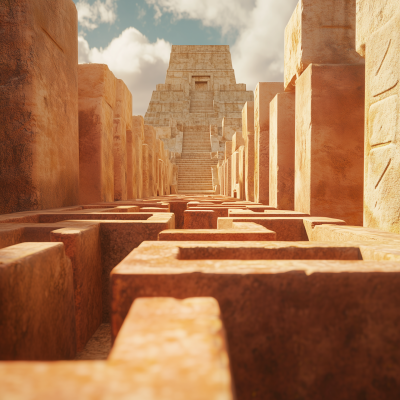 Aztec Temple Maze