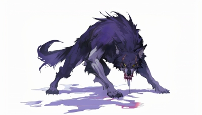 Giant Wolf Monster