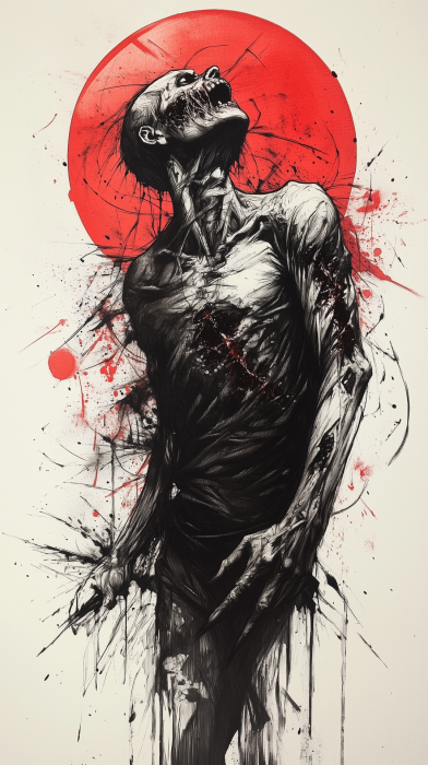 Zombie Tattoo Design