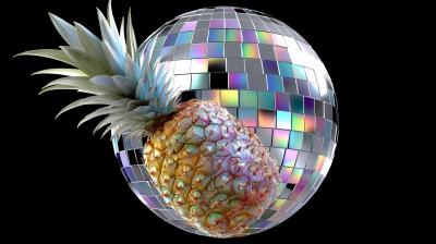 Disco Ball Pineapple